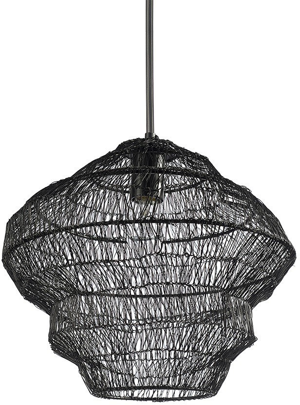 Светильник подвесной vinger, D34х35 см, темно-серый (76206)