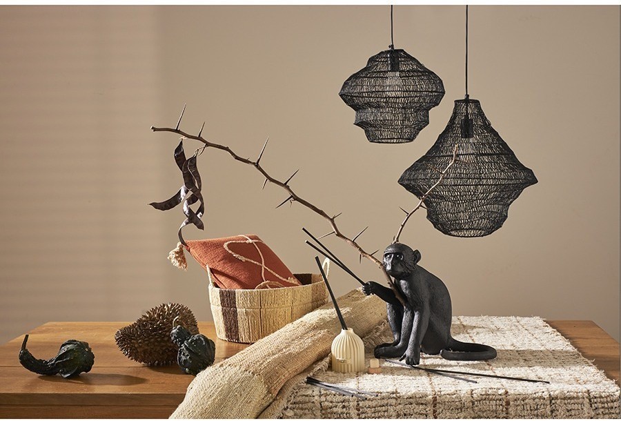 Светильник подвесной vinger, D34х35 см, темно-серый (76206)