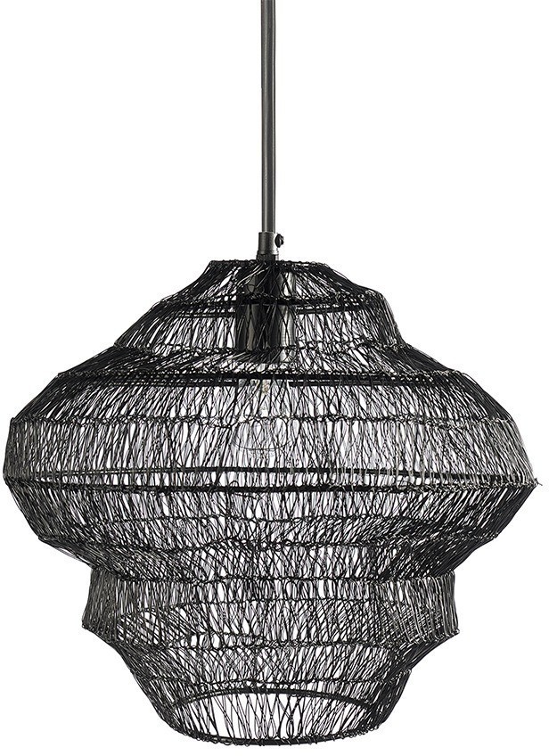 Светильник подвесной vinger, D34х35 см, темно-серый (76206)