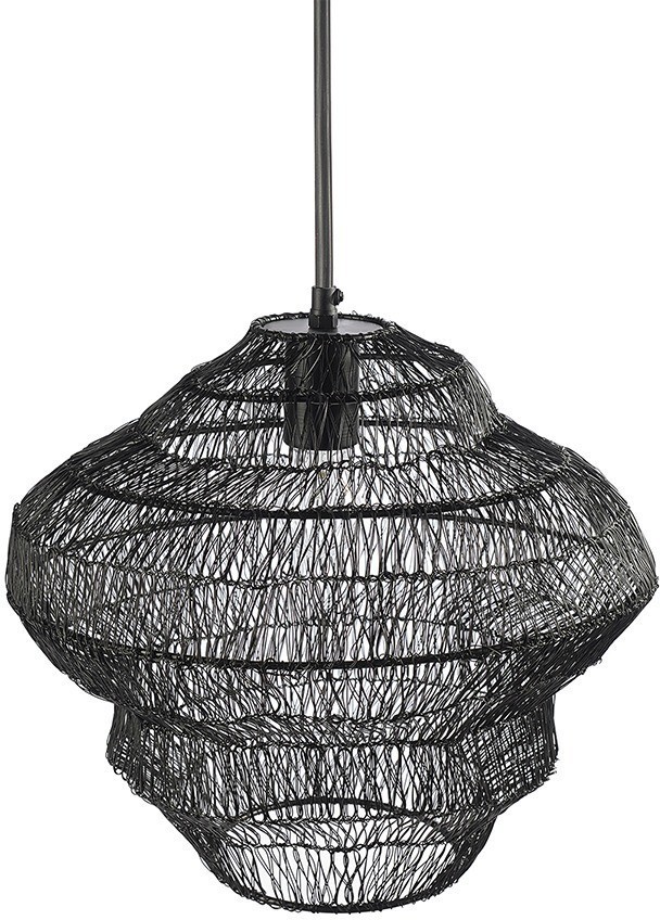 Светильник подвесной vinger, D34х35 см, темно-серый (76206)