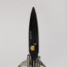 Кухонные ножницы цвет графит, гальванопокрытие, 19,5см Agness (671-028)