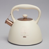 Чайник agness со свистком, 3,0 л термоаккумулирующее дно, индукция (914-155)