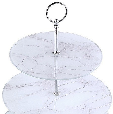 Конфетница 3-ярусная на ножке LORAINE (31502)