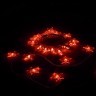 Светодиодная гирлянда для дома (теплый свет) Vegas Звезды 35 LED, 6 м, 220V 55085 (64455)