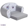 Раскладной бескаркасный (мягкий) детский диван серии "Мимими", Крошка Виви (PCR317-08)