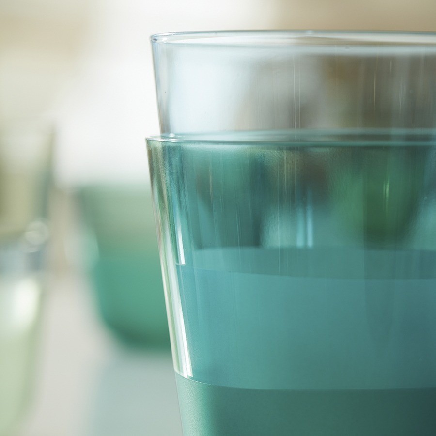 Набор стаканов arc contrast, 260 мл, бирюзовые, 2 шт. (77625)