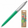 Ручка шариковая Parker "Jotter Orig Green" зеленый нержавеющая сталь блистер синяя 143863 (89448)