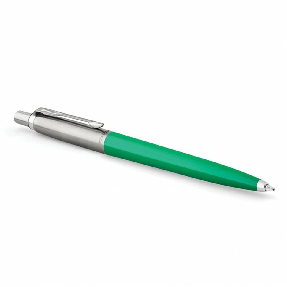 Ручка шариковая Parker "Jotter Orig Green" зеленый нержавеющая сталь блистер синяя 143863 (89448)