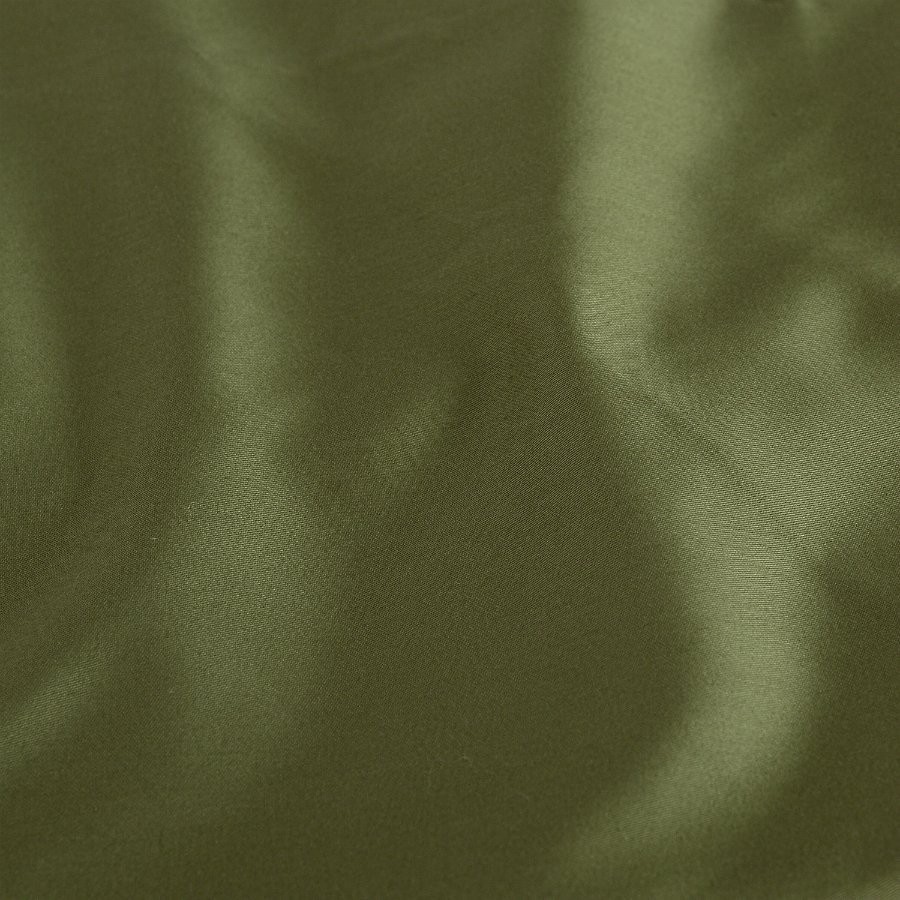 Комплект постельного белья из сатина оливкового цвета из коллекции wild, 150х200 см (68411)