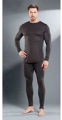 Комплект мужского термобелья Guahoo: рубашка + кальсоны (260S-DGY / 260P-DGY) (52534)