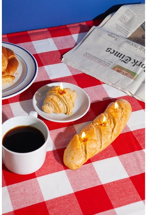 Свеча 3-d good morning, croissant, 8,9 см (78959)