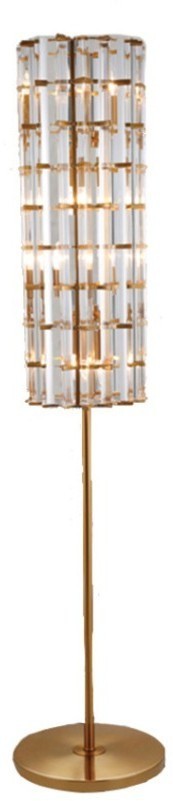 Торшер ML3467-8, металл, стекло, gold, ROOMERS FURNITURE