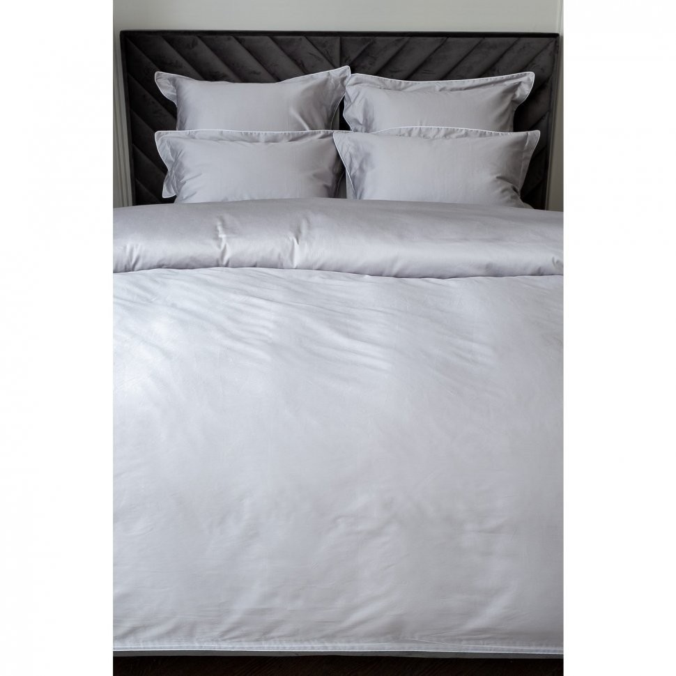 Комплект наволочек сатин серый 70*70(2шт) (TT-00007977)