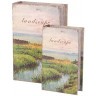 Набор шкатулок-книжек из 2-х шт. 27х18х7/21х13х5 см Lefard (94-217)