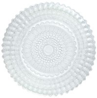 Тарелка LHEL020TR002215, 21,5 см, стекло, transparent, LE COQ