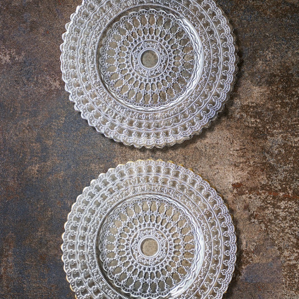 Тарелка LHEL020TR002215, 21,5 см, стекло, transparent, LE COQ