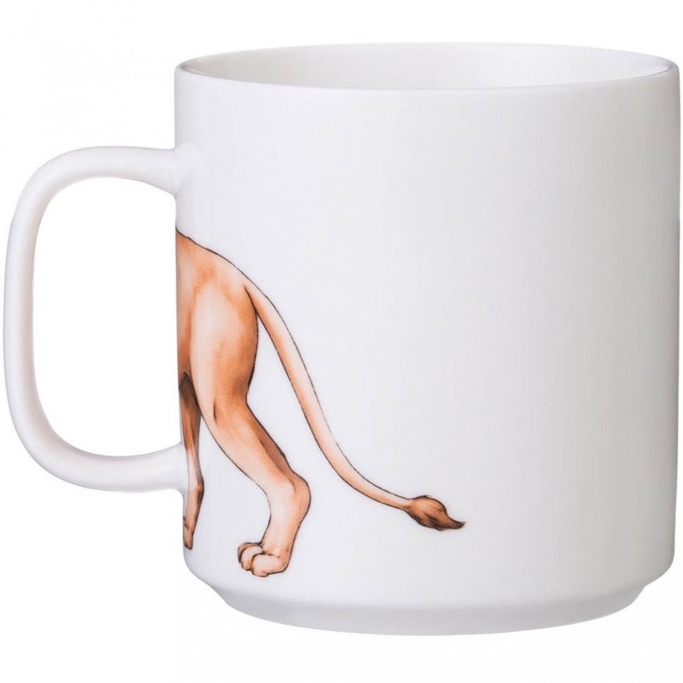 Кружка lefard "animal world" лев 400 мл (590-401)