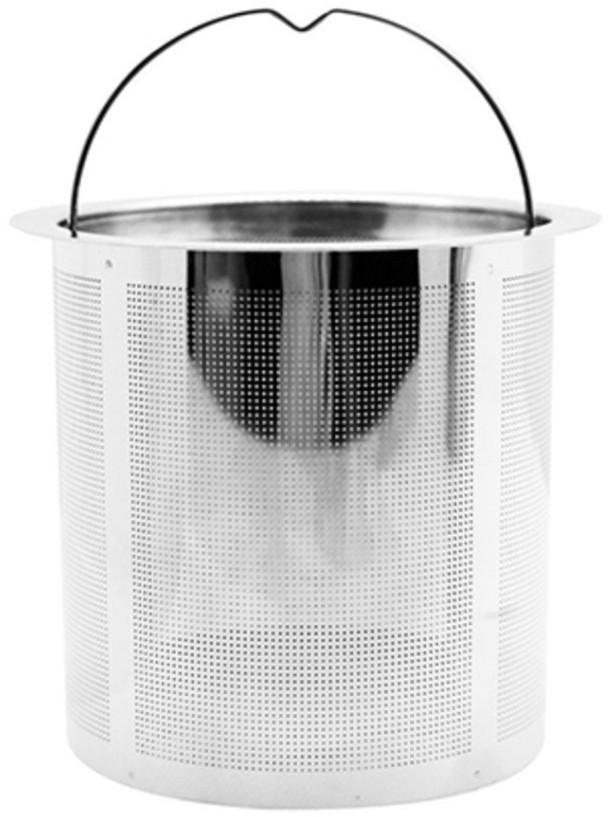 Кружка с ситечком C097-39A, стекло, нержавеющая сталь, clear, LOVERAMICS