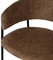 Стул барный helning, мягкий шенилл, светло-коричневый (79953)