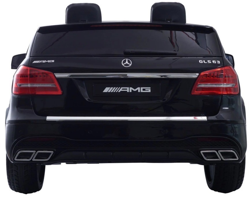 Электромобиль Mercedes Benz GLS63 (черный лак, 4WD, 12V) - HL228