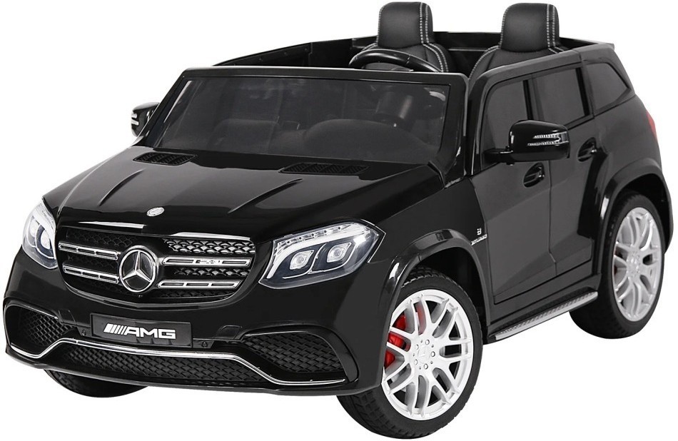 Электромобиль Mercedes Benz GLS63 (черный лак, 4WD, 12V) - HL228