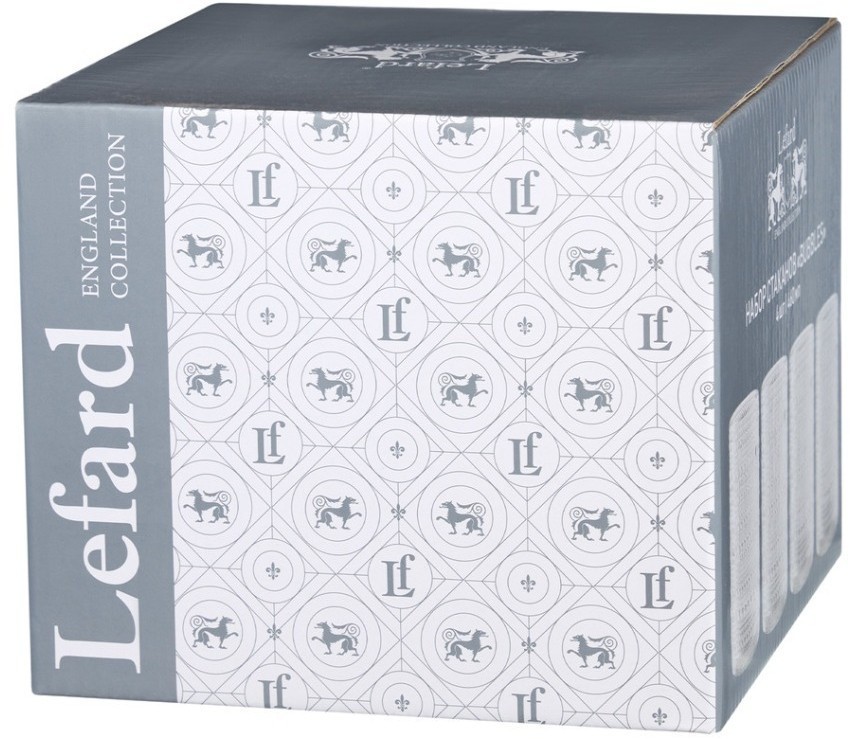 Набор стаканов "bubbles" 4 шт. 460 мл /14 см Lefard (675-113)