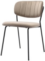 Стул eirill, велюр, светло-коричневый (75792)