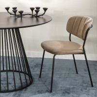 Стул eirill, велюр, светло-коричневый (75792)