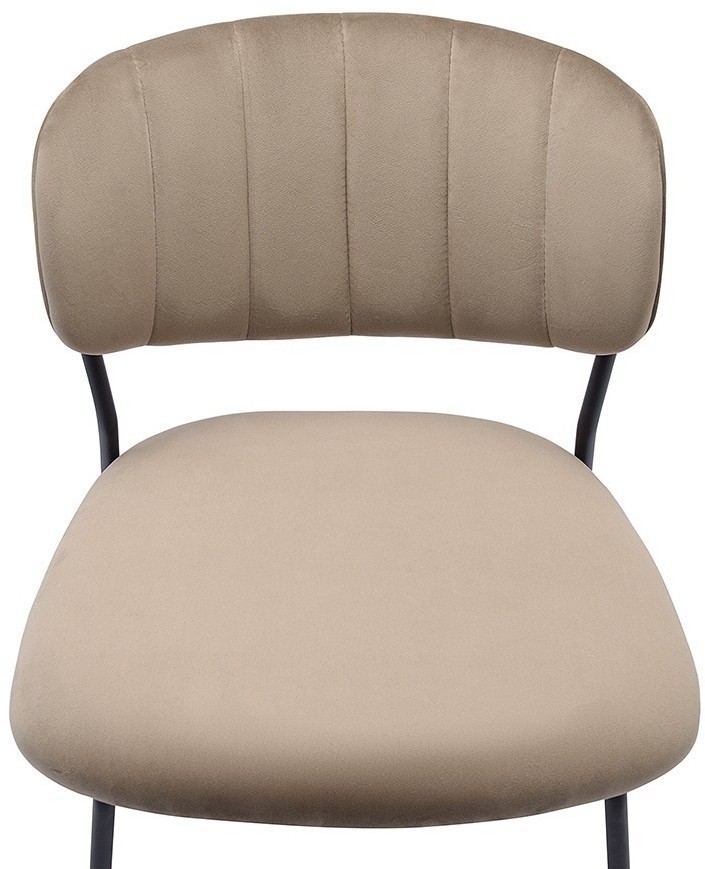 Стул eirill, велюр, светло-коричневый (75792)