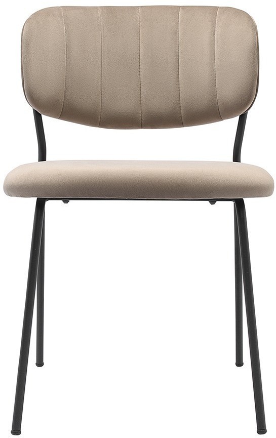 Стул eirill, велюр, светло-коричневый (75792)