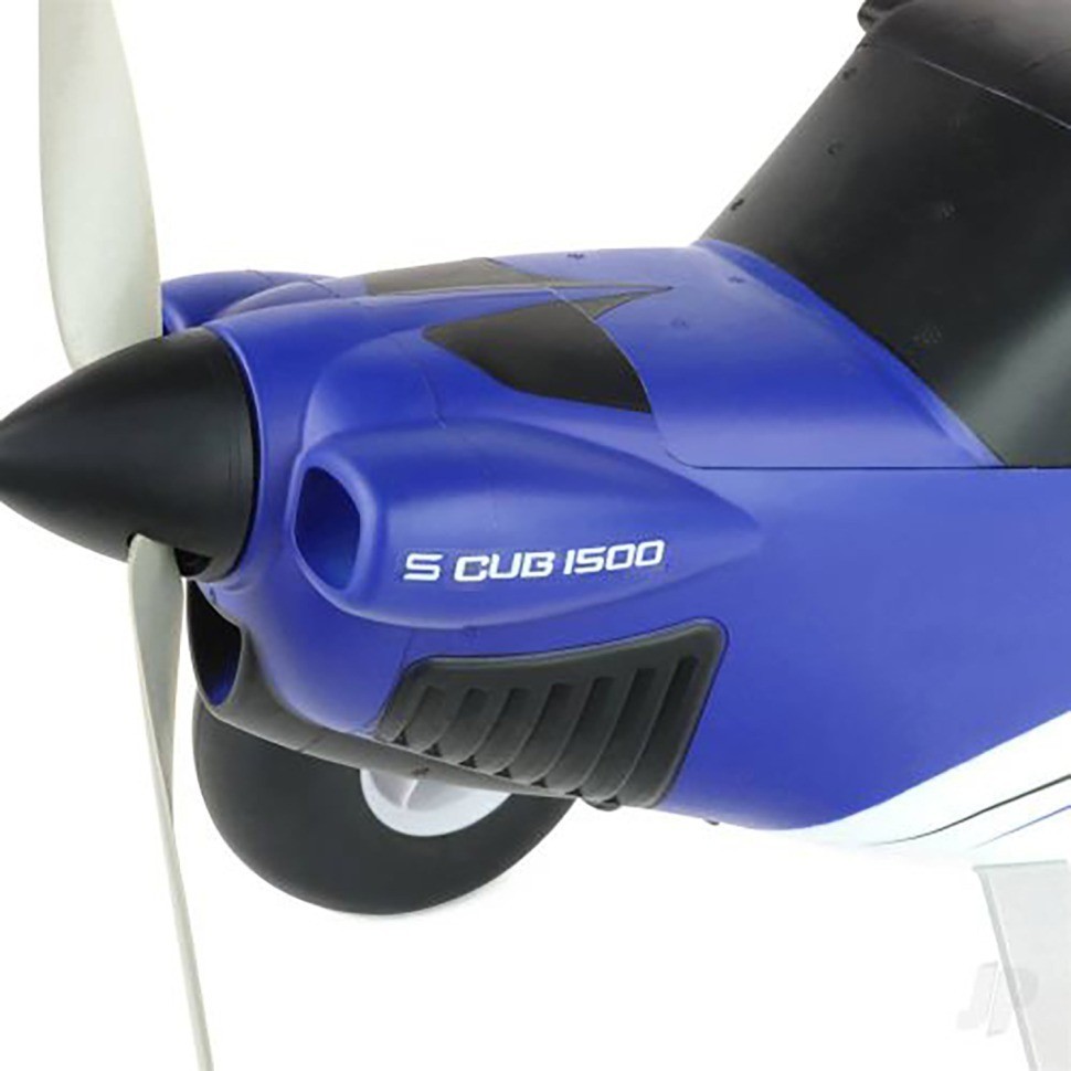 Радиоуправляемый самолет S Cub 1500mm Blue RTF + Flight Controller (TOP127E)