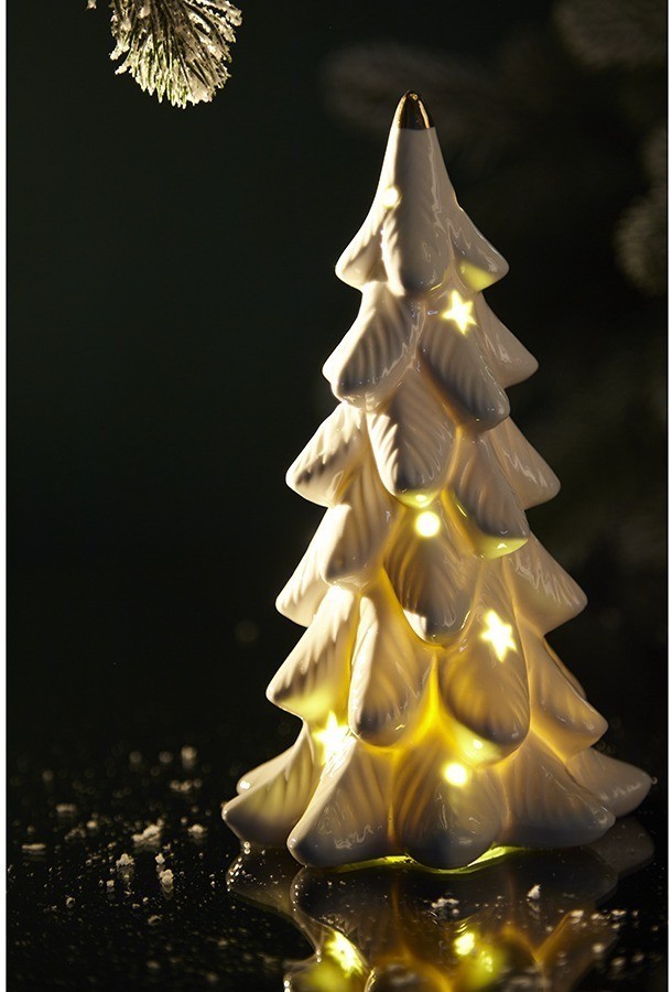 Декор новогодний с подсветкой christmas shimmer из коллекции new year essential, 20 см (78315)