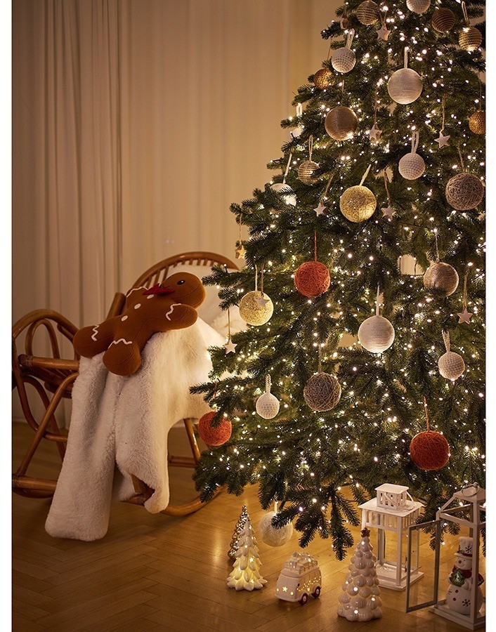 Декор новогодний с подсветкой christmas shimmer из коллекции new year essential, 20 см (78315)