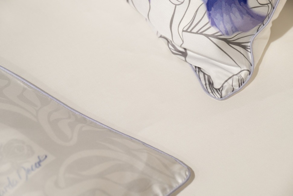 Простыня на резинке тенсель белая 180*200*30 (TT-00015792)