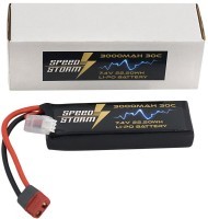 Аккумулятор Speed Storm Li-Po 7.4V 30C 3000 mAh разъем T-plug (Deans) (SS-2S3000-30-D)