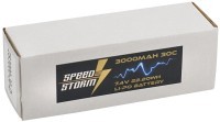 Аккумулятор Speed Storm Li-Po 7.4V 30C 3000 mAh разъем T-plug (Deans) (SS-2S3000-30-D)