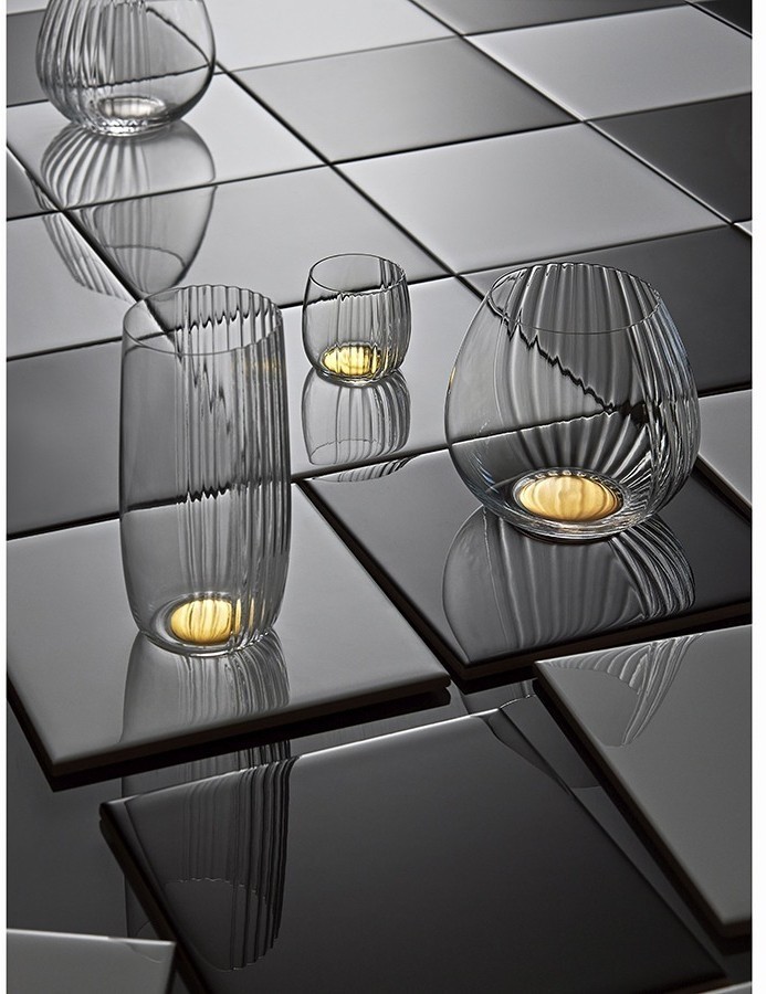 Набор стаканов alice, 370 мл, золотистые, 4 шт. (76622)