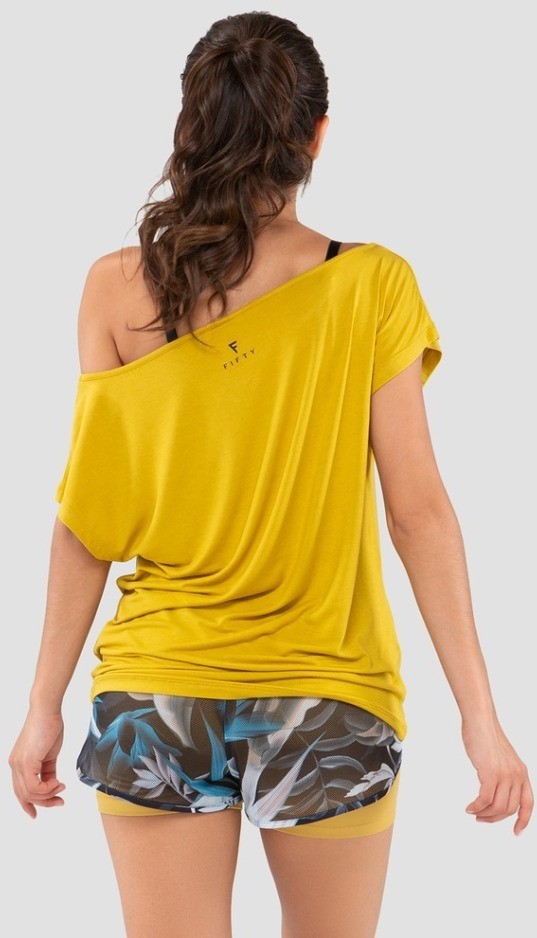 Женская футболка Ease Off mustard FA-WT-0202-MSD, горчичный (756488)