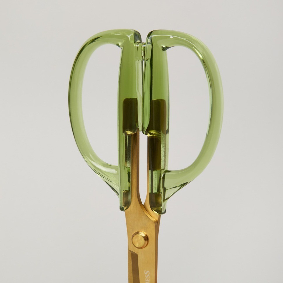 Кухонные ножницы цвет изумруд, титановое покрытие лезвия, 19,5 см Agness (671-027)