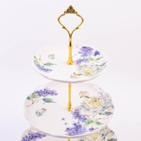 Конфетница 3х-ярусная Букет фантазий LORAINE (60221)