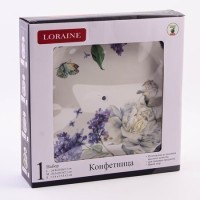 Конфетница 3х-ярусная Букет фантазий LORAINE (60221)