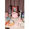 Свеча cake, 4,8 см, розовая (78961)