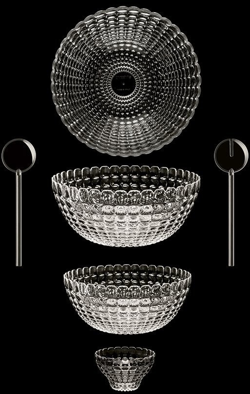 Салатник tiffany, D25 см, акрил, голубой (54200)