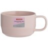 Чашка для каппучино cafe concept 400 мл розовая (68538)