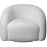 Кресло Monblan поворотное букле белое Hush000 93*90*70см (TT-00012939)