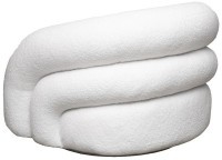 Кресло Monblan поворотное букле белое Hush000 93*90*70см (TT-00012939)