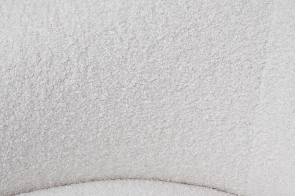 Кресло Monblan поворотное букле белое Hush000 93*90*70см (TT-00012939)