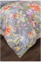 Кпб 1,5 спальный &quot;пастораль&quot;,хлопок 100%,серый ,под 150х215 -1шт., пр 180х220 -1шт., нав 70х70х5-2шт SANTALINO (985-226)