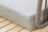 Диван трехместный правосторонний &quot;BAYLEY&quot; уличный серый  220*84*75см (TT-00012374)