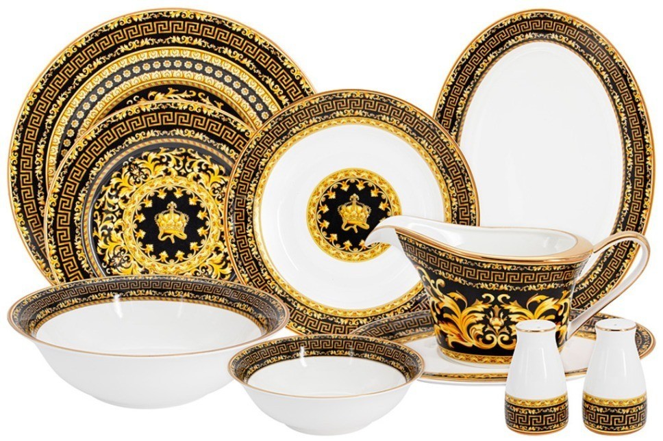 Обеденный сервиз Турандот, 6 персон, 26 предметов - RC9-27DS-673B Royal Crown